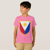 Filippijnse vlag t-shirt (Voorkant volledig)