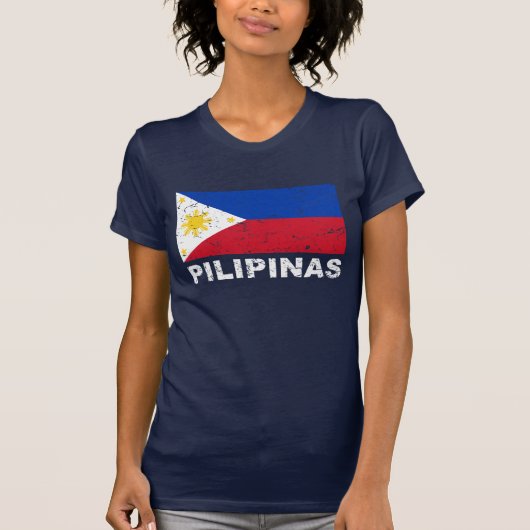 Filippijnse vlag  t-shirt (Voorkant)