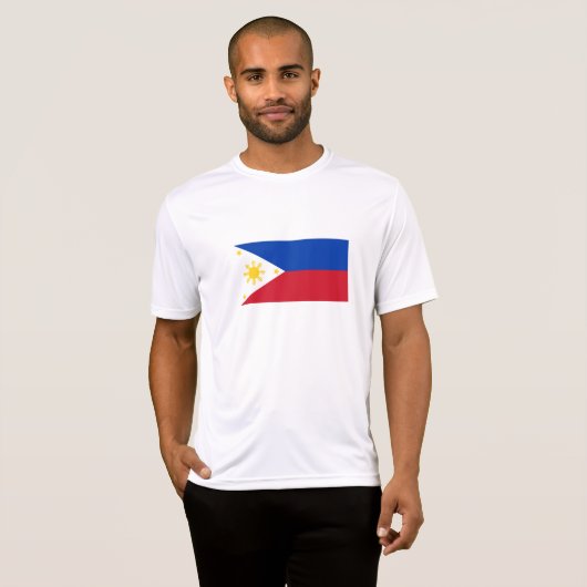Filippijnse vlag t-shirt (Voorkant volledig)