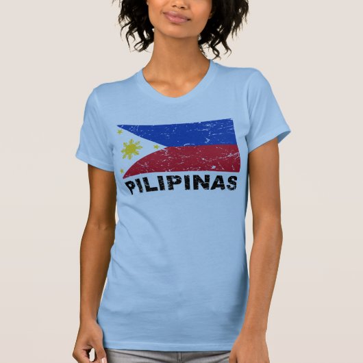 Filippijnse vlag  t-shirt (Voorkant)