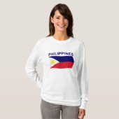 Filippijnse vlag t-shirt (Voorkant volledig)