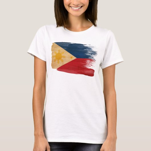 Filippijnse vlag t-shirt (Voorkant)