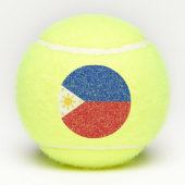 Filippijnse vlag tennisballen (Achterkant)