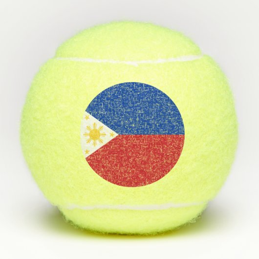 Filippijnse vlag tennisballen (Voorkant)