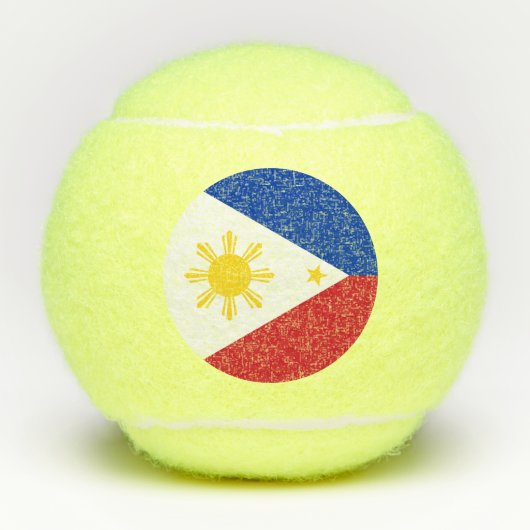 Filippijnse vlag tennisballen (Voorkant)