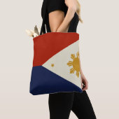 Filippijnse vlag tote bag (Dichtbij)