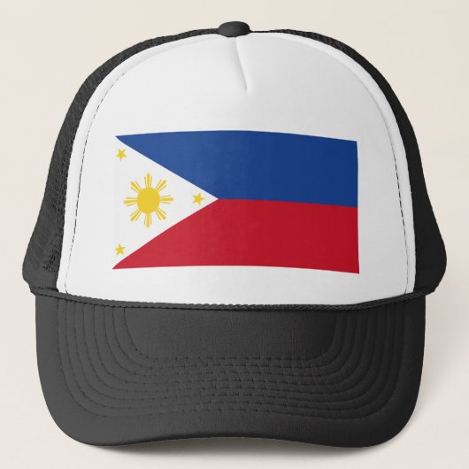Filippijnse vlag trucker pet (Voorkant)