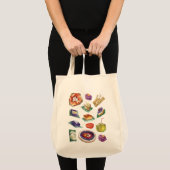 Filippijnse voedsellekkages in Waterverf Pinoy Tote Bag (Voorkant (product))