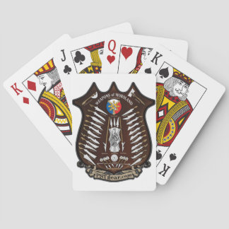 Filippijnse wapens van Moroland Pokerkaarten