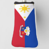 Filippijnse wapenschild golfheadcover (Draai 90)