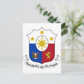 Filippijnse wapenstilstand briefkaart (Staand voorkant)