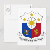 Filippijnse wapenstilstand briefkaart (Voorkant / Achterkant)
