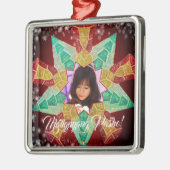 Filippino Colorful Star Lantern, Parol Style Metalen Ornament (Links)