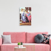 Filippino Lippi - Tobias en de Angel Canvas Afdruk (Insitu (Woonkamer))
