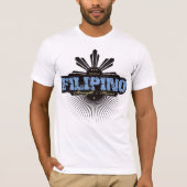 Filippino Sterth en Ho - Blauw T-shirt (Voorkant)