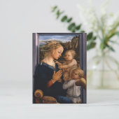 Filippo Lippi- Madonna en Child met twee Angels Briefkaart (Staand voorkant)