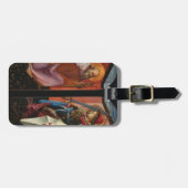 Filippo Lippi-Saint Anthony en Archangel Michael Bagagelabel (Voorkant horizontaal)