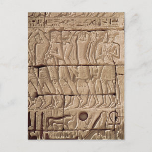 Filistijnse gevangenen worden weggestuurd briefkaart