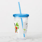Fill en Chill 2 Parrot Tumbler Acryl Drinkbeker (Links)