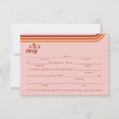 Fill-in-the-Blank met Song Request RSVP Enclosure Kaart (Voorkant)