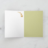 Fill Your Heart With Wonder – Elegant Christmas Kaart (Binnen)