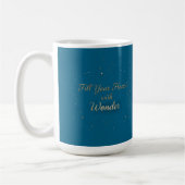 Fill Your Heart With Wonder Elegant Christmas Mug Koffiemok (Links)
