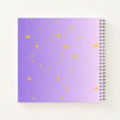 Filled with the holy spirit edition girls notitieboek (Achterkant)