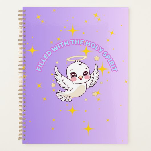 Filled with the holy spirit edition girls planner (Voorkant)