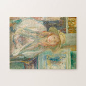 Fillette au Chapeau de Paille | Berthe Morisot Legpuzzel (Horizontaal)