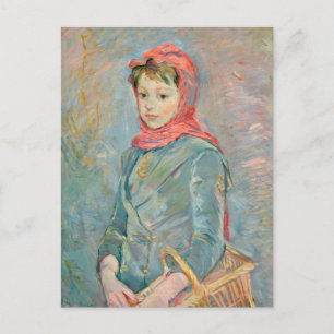 Fillette Portant un Panier Berthe Morisot Briefkaart