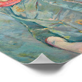 Fillette Portant un Panier | Berthe Morisot Poster (Hoek)