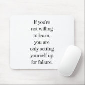 Filling om Muismat te leren (Met muis)