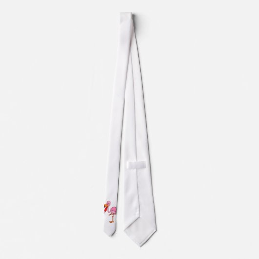 Fillip Flamingo Stropdas (Achterkant)