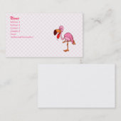 Fillip Flamingo Visitekaartje (Voorkant / Achterkant)