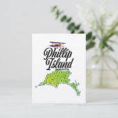 Fillip Island Australia map (Staand voorkant)