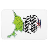 Fillip Island Australia map Magneet (Horizontaal)