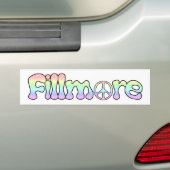 Fillmore California Bumpersticker (Op auto)