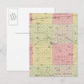 Fillmore County, Nebraska Briefkaart (Voorkant / Achterkant)