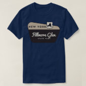 Fillmore Glen State Park New York Welkomstbord T-shirt (Design voorkant)