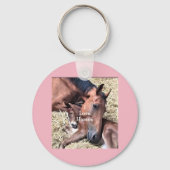 Filly en Foal Sleutelhanger (Voorkant)
