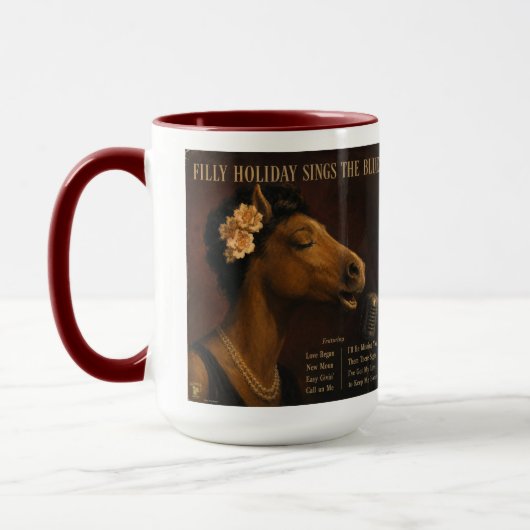 Filly Holiday Album: een parodie Mok (Links)