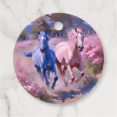 Filly of Colt Geslacht onthullen Bedankjes Labels (Voorkant)