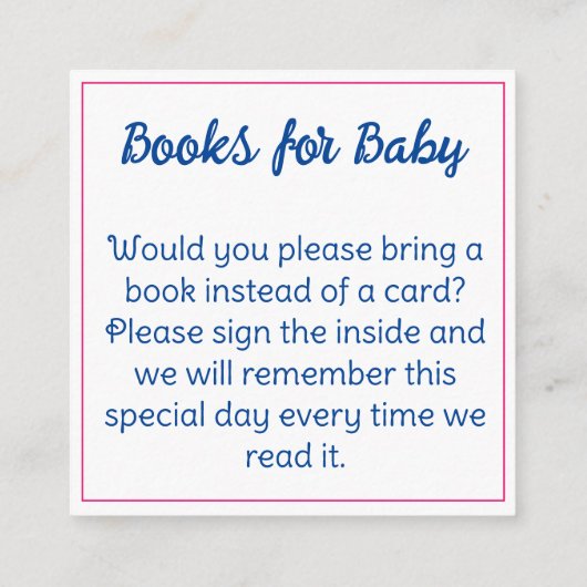 filly of colt informatiekaartje (Achterkant)