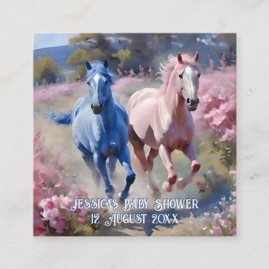  filly of colt informatiekaartje (Voorkant)