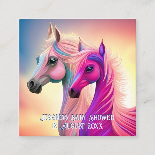 filly of colt informatiekaartje (Voorkant)