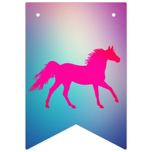 Filly of Colt Pink en Blue Gender onthullen Buntin Vlaggetjes (Eerste vlag)