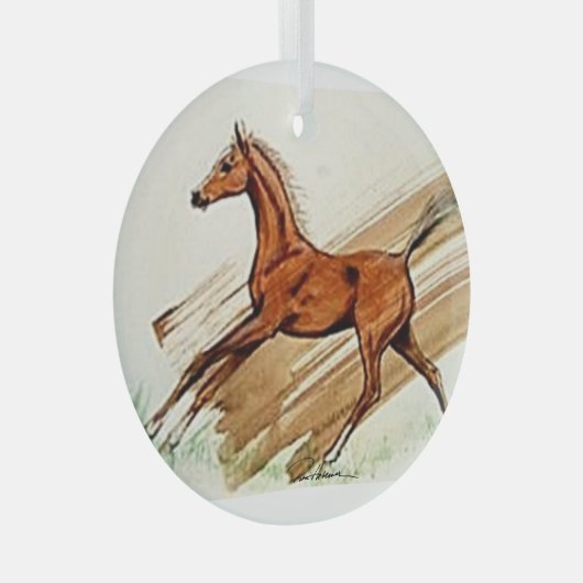 Filly van Hevener Glas Ornament (Voorkant Rechts)