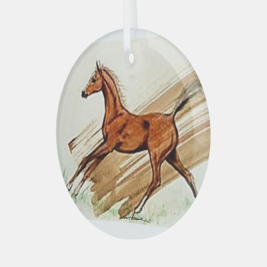 Filly van Hevener Glas Ornament (Voorkant links)