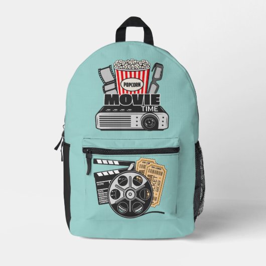 Film Aangepaste naam Bedrukte Rugzak (Voorkant)