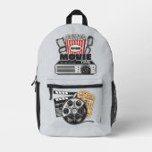 Film Aangepaste naam Bedrukte Rugzak (Voorkant)